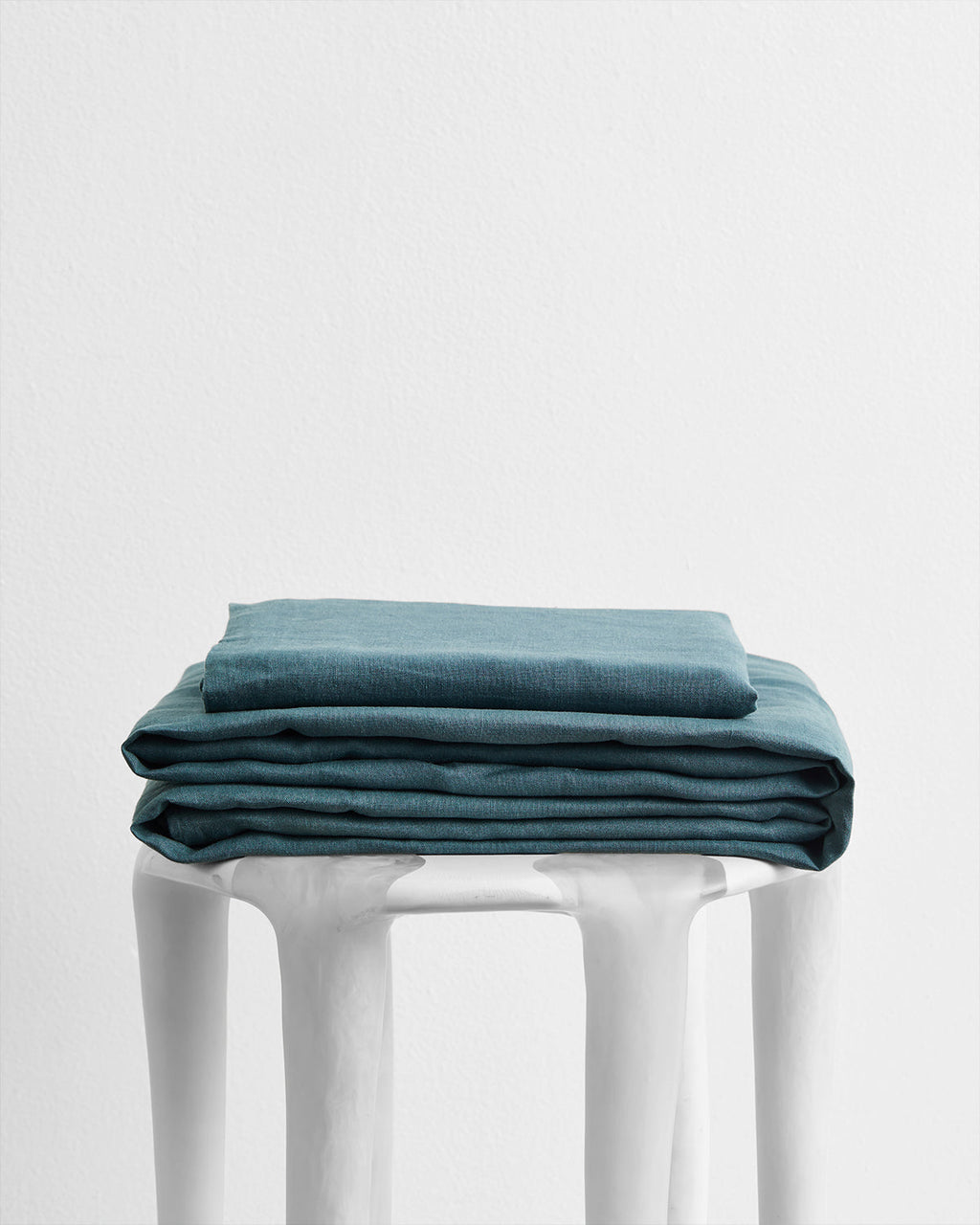 Petrol 100% French Flax Linen Sheet Set