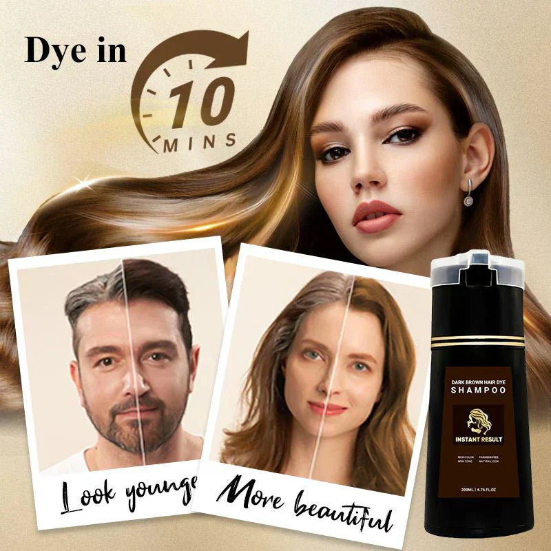 🔥🖤Black Friday Sale:49% OFF🔥NovaHair Instant Dye Shampoo